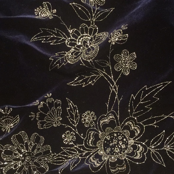 Velvet maxi dress - Picture 3 of 10